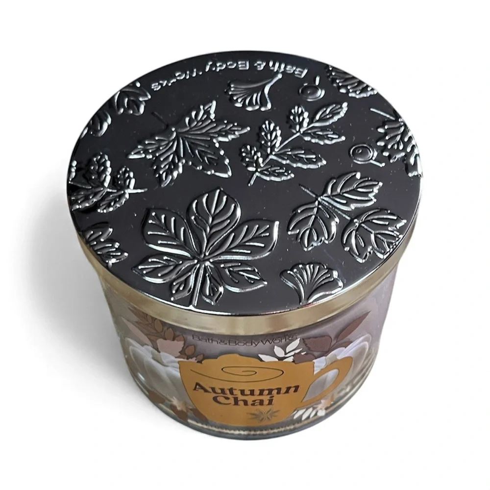 Bath & Body Works Autumn Chai 3-Wick Candle